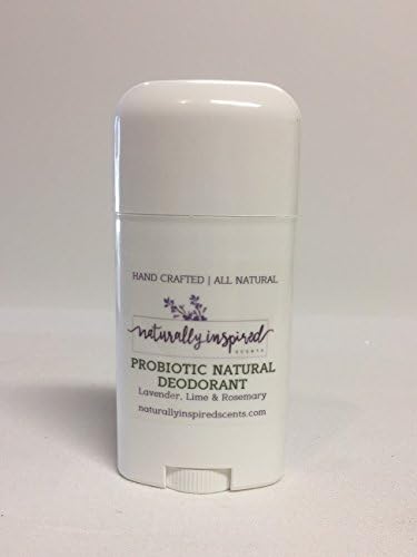 Naturally Inspired Handcrafted Probiotic Natural Deodorant - Unscented