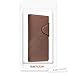kalibri Wallet Case for Sony Xperia XA2 Ultra - Genuine Leather Book Style Protective Cover with Card Slot - Brown