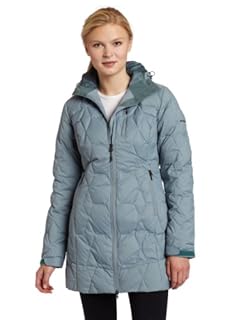 columbia hexbreaker long down jacket