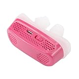 New Version-2 in 1 Anti Snoring Devices - Air Purifier Filter Snoring Solution Nasal Dilator for Ease Breathing Reduce Snoring Sleeping Aid Device for Comfortable Sleep (Pink)