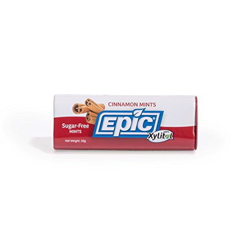 Epic Xylitol Mints Sugar Free & Aspartame Free Mints Sweetened w/ Xylitol for Dry Mouth & Gum