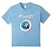 Kids The Aquabats Logo T-Shirt - Official Merch 12 Baby Blue