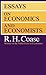 Essays on Economics and Economists