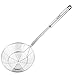 Tenta tenta kitchen Solid Stainless Steel Spider Strainer Skimmer Ladle for Cooking and Frying, Kitchen Utensils Wire Strainer Pasta Strainer Spoon. (7 inch 1pc)