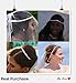 Oriamour Crystal Wedding Headband Bridal Headpiece Rhinestone Bridal Hair Accessories For Brides Flower Girl Bridesmaids Silver