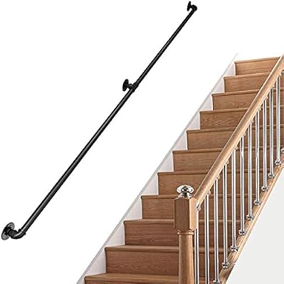 Industrial Stair Handrail Complete Kit Elderly Staircase