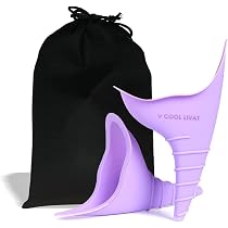 Amazon.com: v cool livat 旅行女性排裝置- 2 入可重複使用的矽膠 ...