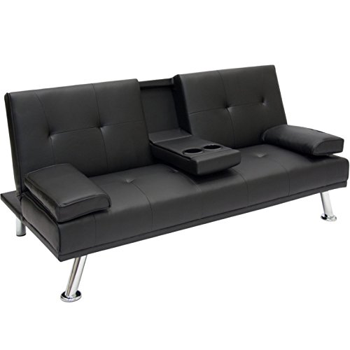 Best home futon sofa bed with armrest