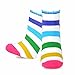 TeeHee Women's Easter Day Fashion No Show Socks 6 Pair Pack (Easter Bunny and Eggs)