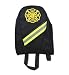 Lightning X Fireman's SCBA Air Pak Respirator Firefighter Mask Face Piece Bag for First Responder - Black primary