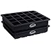 CHICHIC 20 Cavity 1 Inch Silicone Ice Cube Trays Ice Cube Molds Maker Flexible Mini Square Ice Tray Mould, FDA Certified BPA Free for Whiskey, Cocktail, Beverages, Set of 2