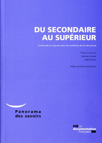 Du secondaire au supérieur