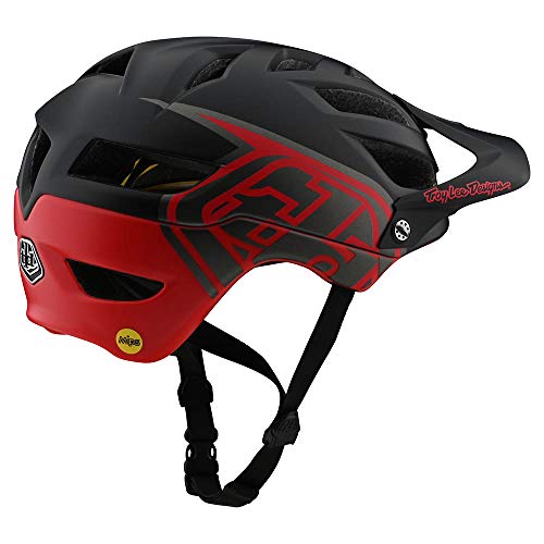 Troy Lee Designs A1 MIPS Classic Helm Black/Red 2020 Fietshelm - Image 4