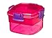 Sistema Lunch Collection Snack Container, 13.5 oz./0.4 L, Pink