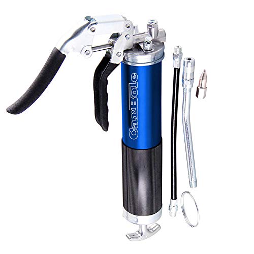 Big Autoparts Heavy Duty Grease Gun Portable Pistol Grip Grease Gun 14 Oz 4500 P S I 3 Modes Grease Gun Includes 12 Flex Hose And 5 1 2 Metal Extension With Coupler Blue On Galleon Philippines