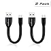 Micro USB Cable,Coeuspow Durable Silicone USB Charge Data Sync Cable for Samsung Galaxy S6/5 Note HTC Nokia Motorola Lg Google Nexus, Android Smartphone and Tablet-2Pack 6 Inch (15 cm)