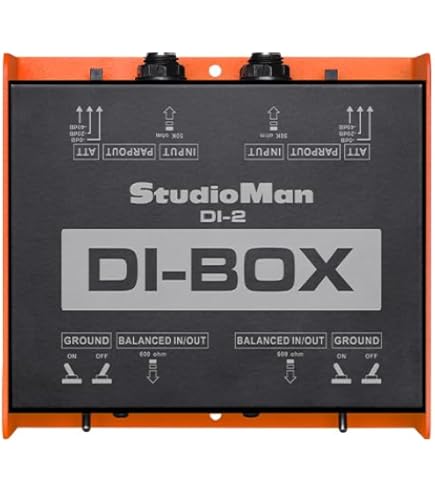 Amazon.com: Whirlwind PCDI Audio Direct Box with 1/8