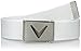 Callaway Men's Golf Cut To Fit Solid Webbed Belt, White (100), One Size