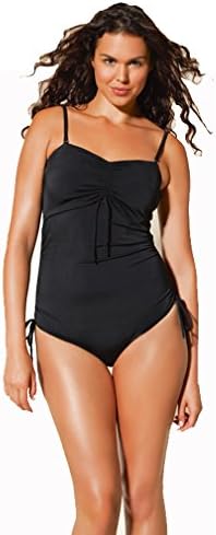 Boob Nursingwear Fast Food Maternity And Nursing One Piece Swimsuit - Black - X-Large