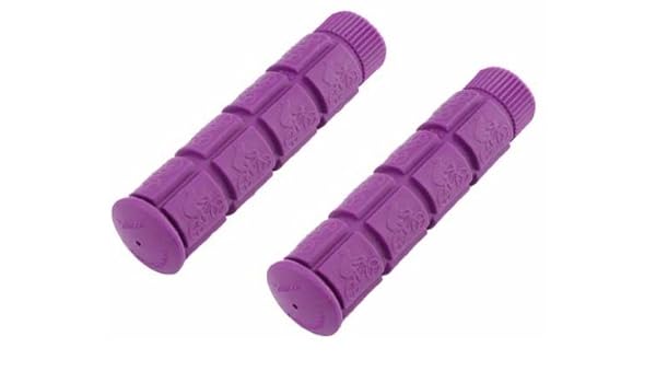 purple mtb grips