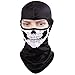 TClian Skull Mask Balaclava Ghost Skeleton Bandana Motorcycle Cycling Balaclava Full Face Masks UV Protective Quick dry Breathable Military Tactical Airsoft Paintball Masks Halloween Mask
