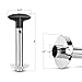 Yesker Silver Stainless Steel Pineapple Corer Peeler Stem Remover Blades for Diced Fruit Rings All in One Pineapple Tool Peeler Slicer