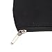 Augbunny 100% Cotton 12oz Canvas Zipper Cosmetic Makeup Jewlery Pouch Coin Cash Purse Change Holder 6-pack