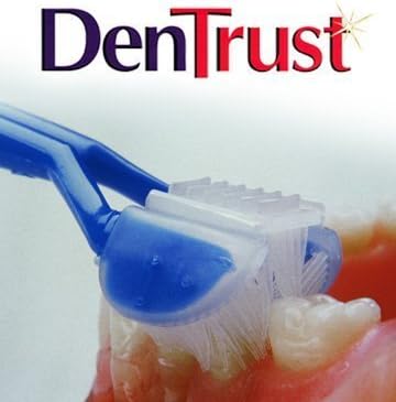 DenTrust 3-Sided Toothbrush ::: Soft :: with Automatic 45 Degree Angle by DenTrust Toothbrush