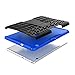 MediaPad T3 10 9.6 Inch Armor Case DWaybox Rugged Heavy Duty Hard Back Case Cover with Kickstand for Huawei MediaPad T3 10 9.6 Inch (Blue)