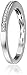 Amazon Collection Sterling Silver and Diamond Wedding Anniversary Ring