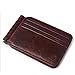Badiya Men's Bifold Money Clip Wallet Vintage Genuine Leather Slim Card Holders