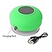 BONBON Shower Speaker Bluetooth Waterproof Water Resistant Handsfree Portable Wireless Shower Speaker,Build-in Microphone, Solid Suction Cup, 4 hrs Play Time（Green）thumb 3