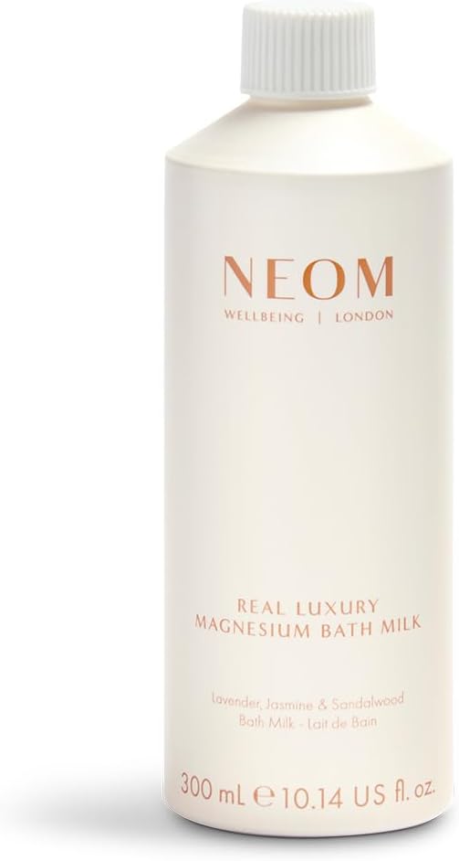 Neom Real Luxury Magnesium Bath Milk 300ml Lavender Jasmine Sandalwood