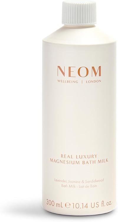 Neom Real Luxury Magnesium Bath Milk 300ml Lavender Jasmine Sandalwood