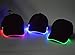 LED Hat,TILO Multicolor LED Fiber Optic Illuminated Lights Light Stage Performance Tide Lighted Glow Club Sports Athletic Travel Tour Hat Baseball Bar Party Flash Cap Blue