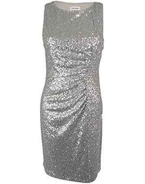 Womens Sheath With Side Ruching Dress