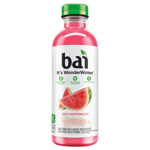 BAI FLAVORED WATER, KULA WATERMELON, ANTIOXIDANT INFUSED DRINKS,...