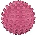 Spiky Massage Ball - Foot Massage Ball, Trigger Point Ball, Plantar Fasciitis Ball Massager, Physical Therapy Deep Tissue Myofascial Release Massage Tools for Yoga, Workout, Muscle Rehab (Pink)