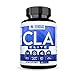 CLA 1000mg Weight Loss Supplement – Best All Natural 100% Safflower Oil Belly Fat Burner CLA Pills for Men and Women by SmartLife - Conjugated Linoleic Acid , Non GMO, Stimulant Free -120 Softgels