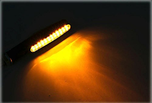 Justech 4pcs Turn Signal Lights Motorbike IndicatorsTurning Indicators 12V 12 LED Bulbs Universal for Motorcycle Motorbike Scooter Quad Cruiser Harley Kawasaki Yamaha Suzuki Off Road - Thumbnail 2