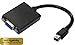 Accell mDP to VGA Adapter - Mini DisplayPort to VGA (HD-15) Active Adapter - AMD Eyefinity Certified, 1920x1200 (WUXGA) @60Hz, Black