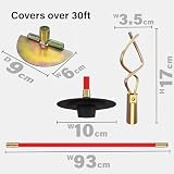 Vivo Technologies Pro 30ft Drain Rod Set Kit DT30311 with Carry Bag view 2