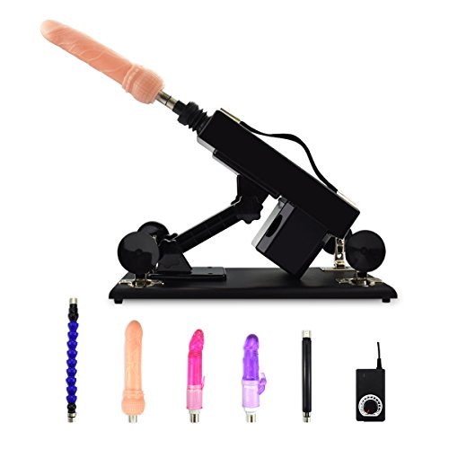Yotefun Automatic Masturbator Sex Machine Multi-Speed Vibrating With Dildo Attachment