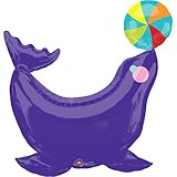 Anagram International 2878601 Circus Seal Shape Balloon Pack, 32