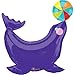 Anagram International 2878601 Circus Seal Shape Balloon Pack, 32