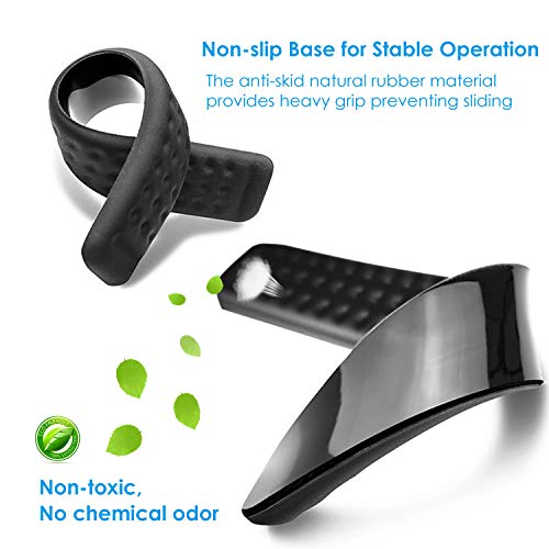 MROCO Ergonomic Wrist Rests Include Memory Foam Keyboard Wrist Rest Pad, Mouse Wrist Rest and Large Mouse Pad, Comfortable for Easy Typing and Pain Relief for Computer, Laptop, Office & Home, Black