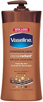 vaseline intensive care hand and body lotion cocoa radiant 20.3 oz