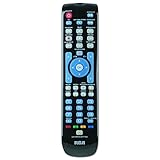 RCA RCRN04GBE Four-Device Universal Remote, Black