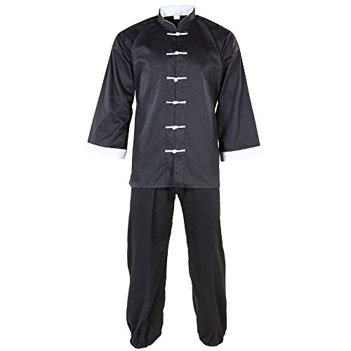Tiger claw kung fu (kungfu) uniform 100% cotton white c…