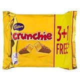 Original Cadbury Crunchie 3+1 Free Pack-Imported From The UK England